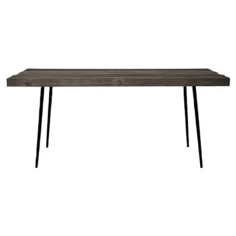 Mason Recycled Oak Wood Rectangular Dining Table – image 1