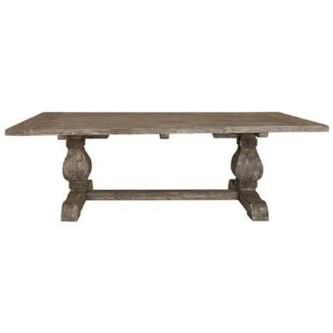 Lovina Recycled Pine Wood Rectangular Dining Table – image 1