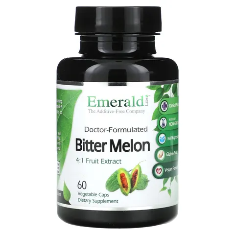 Emerald Laboratories, Bitter Melon, 60 Vegetable Caps – image 1