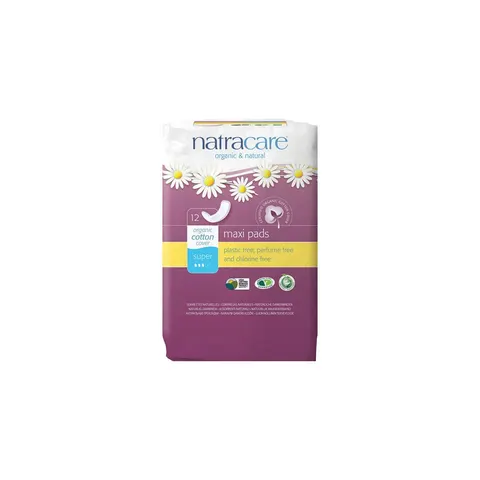 Natracare Compresses Maxi 12 uds – image 1