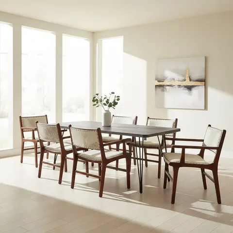 Anube Dining Table Grey – image 1