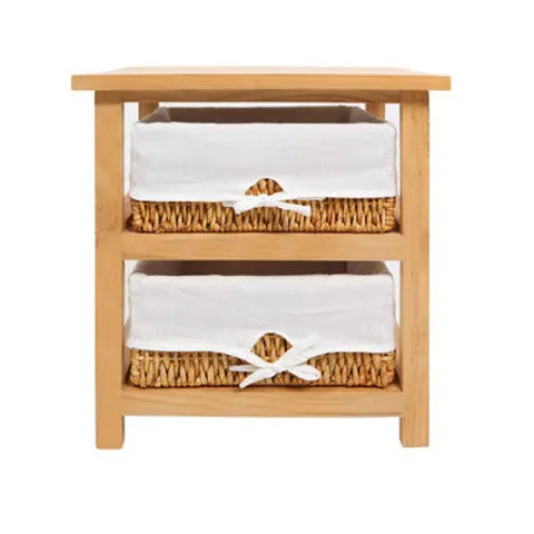 Honey 2 Baskets Storage Unit | Maize – image 1