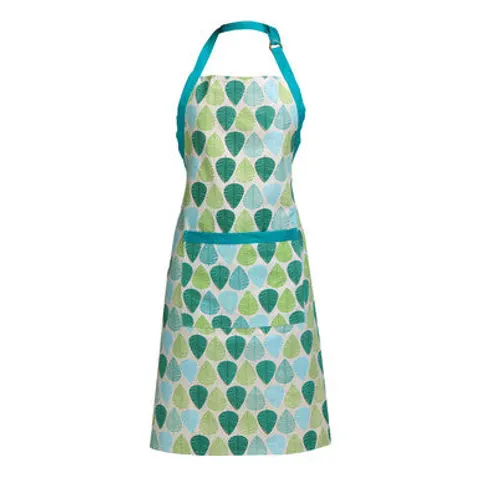 Printed Apron | Green Leaf – image 1