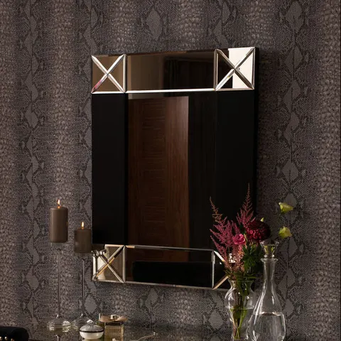 Boulevard Small Wall Mirror Silver – image 1