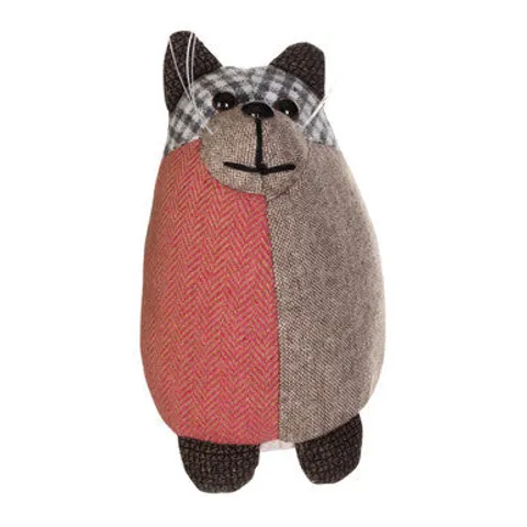 Small Brown Cat Door Stop | Bute – image 1