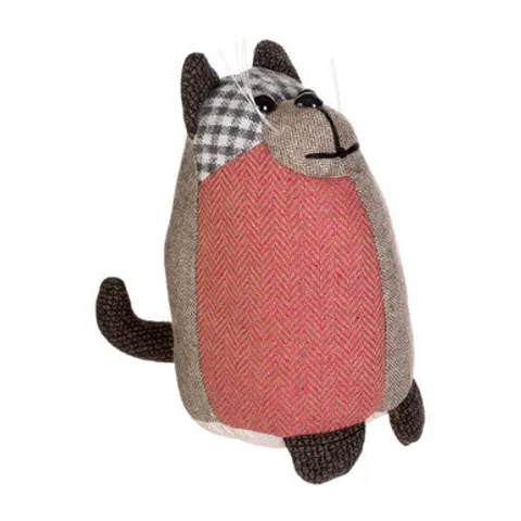 Large Brown Cat Door Stop | Bute – image 1