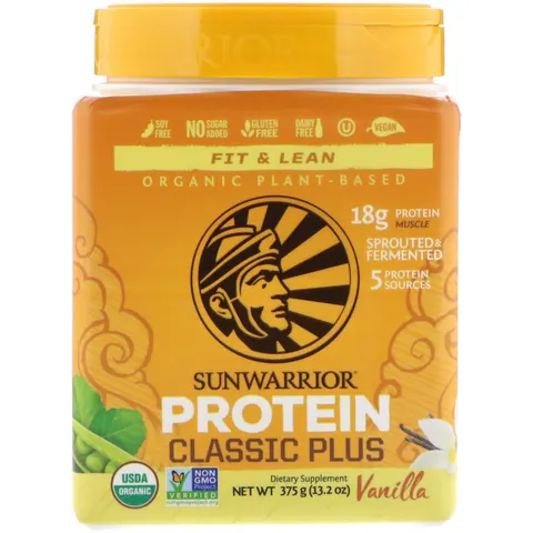 Sunwarrior Classic plus vanilla - bio - 375g – immagine 1