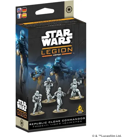 Star Wars Legion Republic Clone Commandos - Tabletop Miniature Game - EN/FR/ES – afbeelding 1