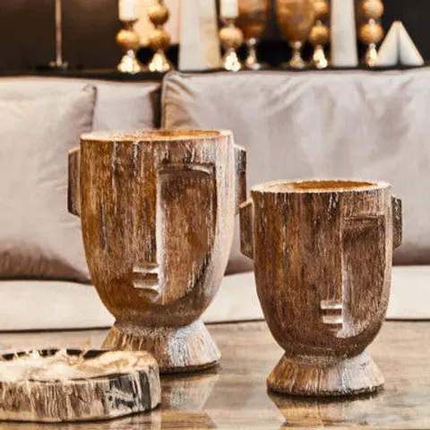 Large Rustic Face Planter | Darnell – image 1