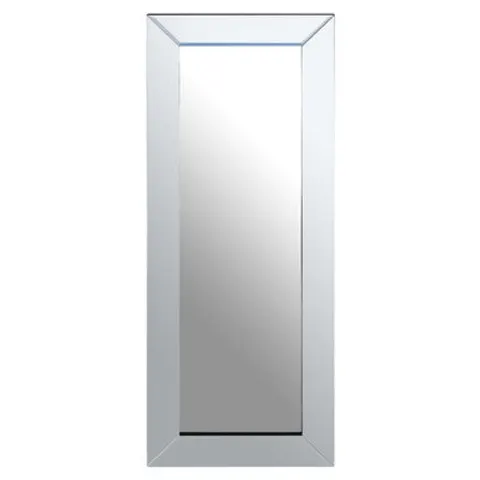 Sana Small Rectangular Wall Mirror Clear – image 1
