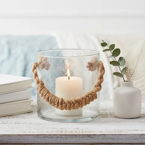Natural Rope Small Lantern | Kuta – image 1