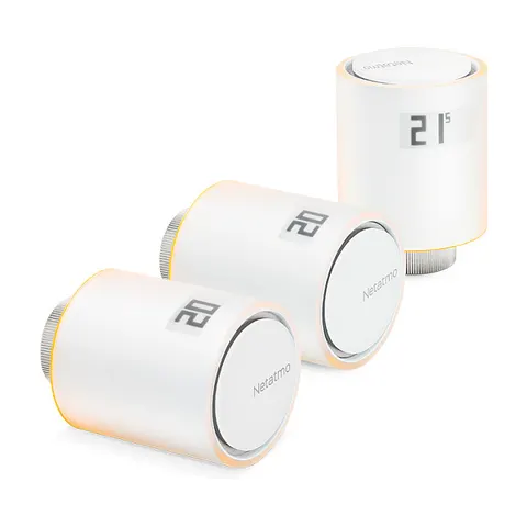 Netatmo Valvole termostatiche Smart Home 3 pack – immagine 1