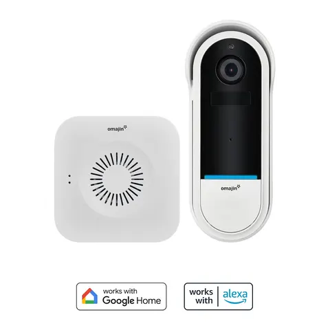 OMAJIN OVD-01-EU - Wireless video doorbell, WLAN – image 1