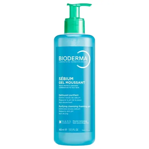 Bioderma Sébium Gel Moussant 400 ml – imagen 1