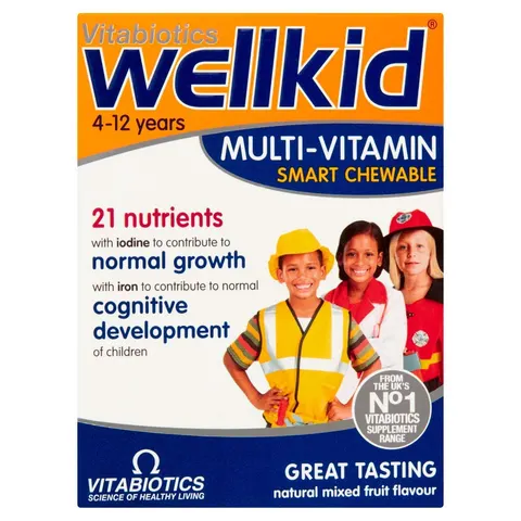 Vitabiotics - Wellkid Chewable 30 VTabs – image 1