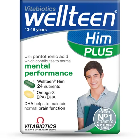 Vitabtiotics Wellteen Him Plus Tablets | 56s – image 1