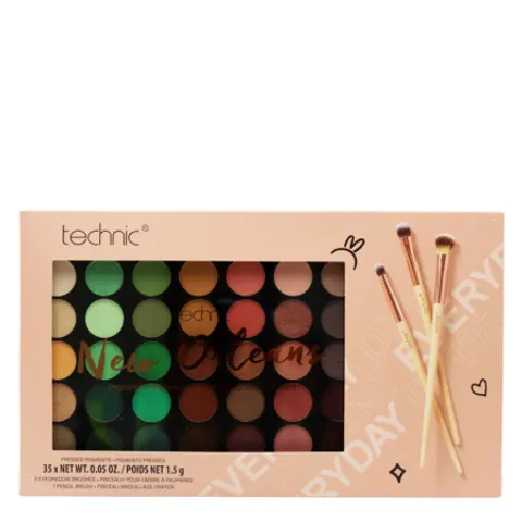 Set regalo per il trucco Technic New Orlean con palette e pennello – immagine 1