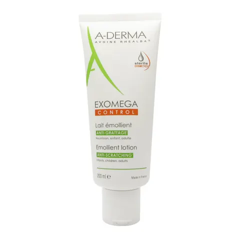 A-DERMA Exomega Control Leche Emoliente 200 ml – imagen 1