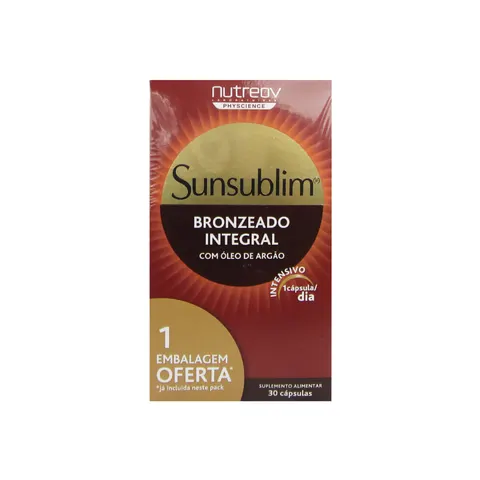 Nutreov Sunsublim Complemento alimenticio para el bronceado integral – imagen 1