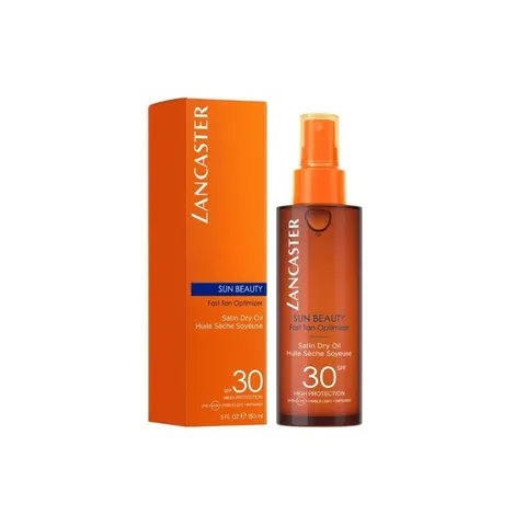 Lancaster Sun Beauty Olio Effetto Seta SPF30 Fast Tan Optimizer – immagine 1