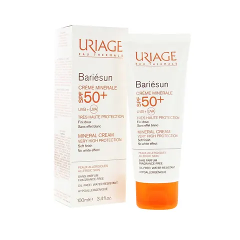 Uriage Bariesun spf50+ creme minerale 100 ml – immagine 1