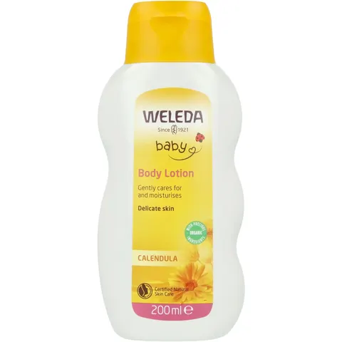 Weleda Bébé lait corporel au calendula 200 ml – image 1