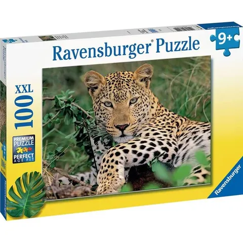 Ravensburger Leopard 100 XXL Piece Jigsaw Puzzle – image 1