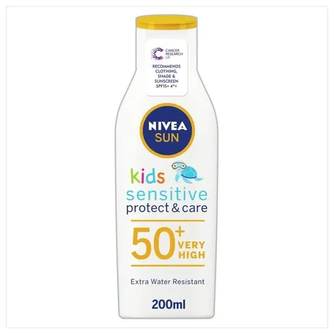 Nivea Sun Lotion Babies & Kids Sensitive SPF50 – immagine 1