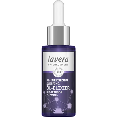 Lavera Re-Energizing sleeping oil elixir bio 30 Milliliter – afbeelding 1