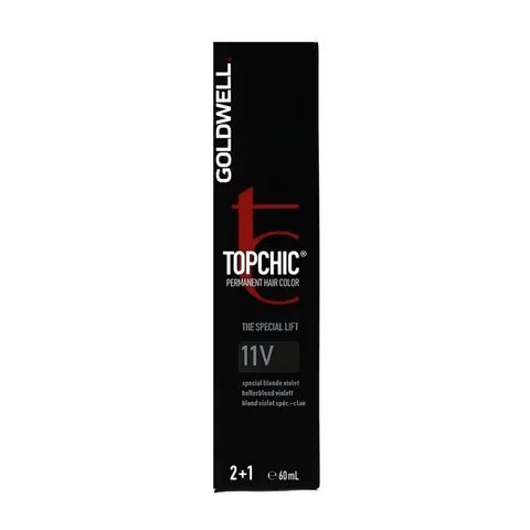 Goldwell Top Chic 11V Blonde Violet Permanent Color 60ml – image 1