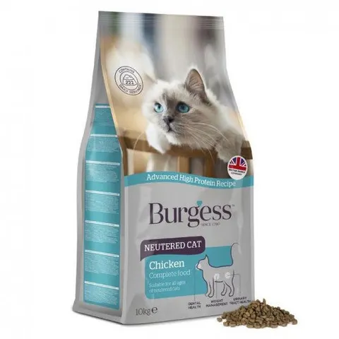 Burgess Neutered Cat Complete 1.5kg – image 1