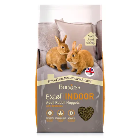Burgess Excel Indoor Rabbit Nugget 10kg – image 1