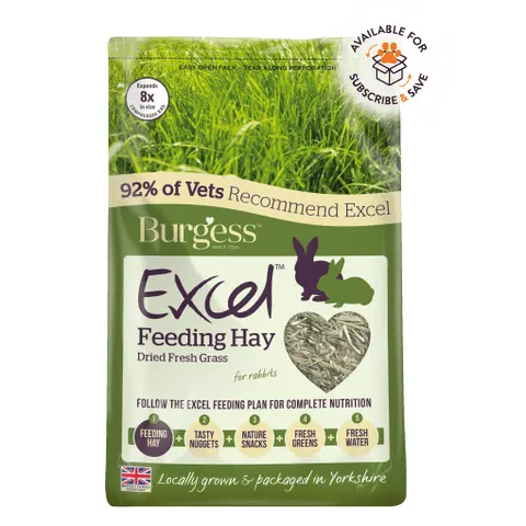 Burgess Feeding Hay Dried Grass - 1KG – image 1