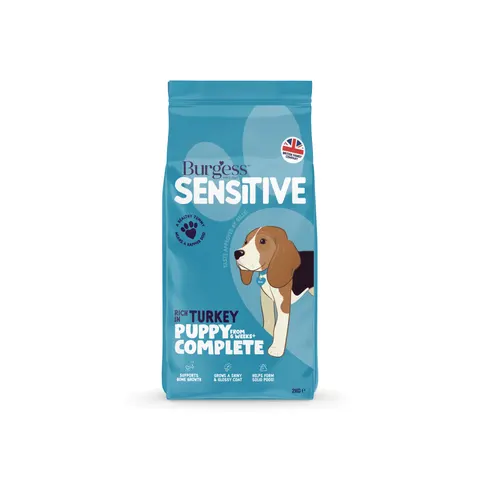 Burgess Sensitive Puppy Turkey 2kg – image 1