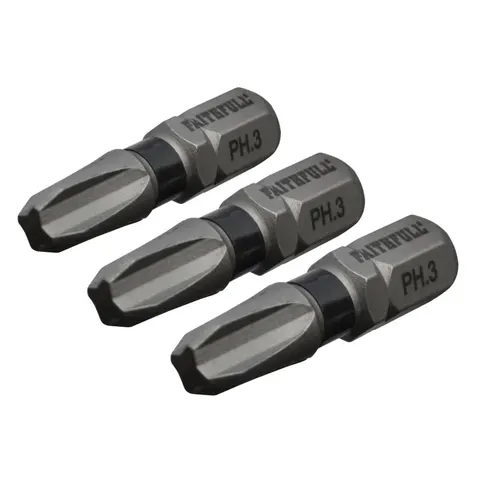 Faithfull Phillips Impact Screwdriver Bits – FAISBPH325IM – image 1