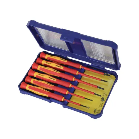 Faithfull 6 Piece VDE Precision Screwdriver Set – image 1