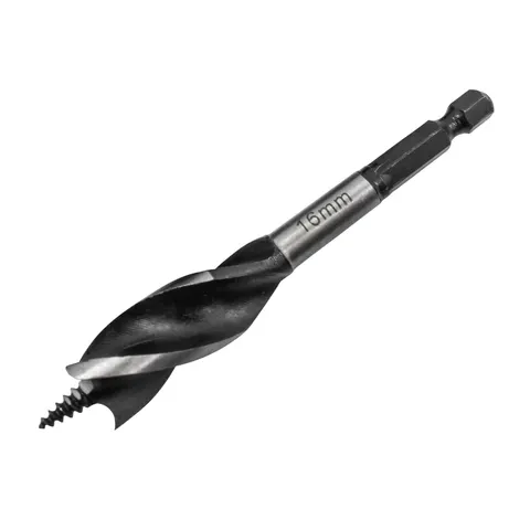 Faithfull Tri-Point Speed Stubby Auger Drill Bits – FAITPAS16 – image 1