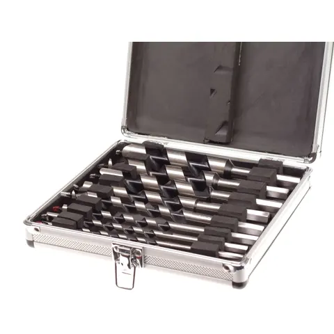 Faithfull 8 Piece Combination Auger Drill Bit Set – image 1