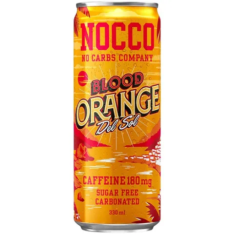 Nocco BCAA - 24x330ml - Blood Orange – Bild 1