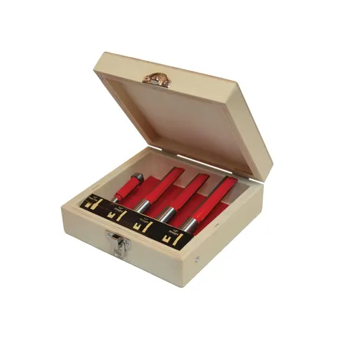 Faithfull 4 Piece Kitchen Router Bit Set – image 1