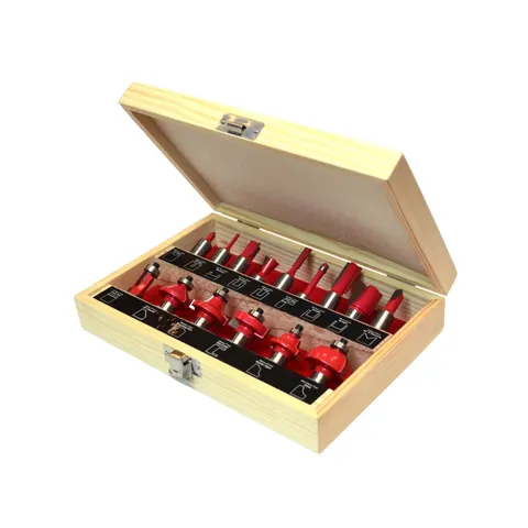 Faithfull 15 Piece 1/2" Router Bit Set – image 1