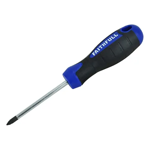 Faithfull Pozi Screwdriver PZ1 75mm – image 1