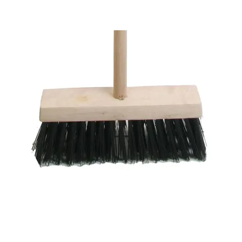 Faithfull Blue PVC Flat Broom 13" + Handle – image 1