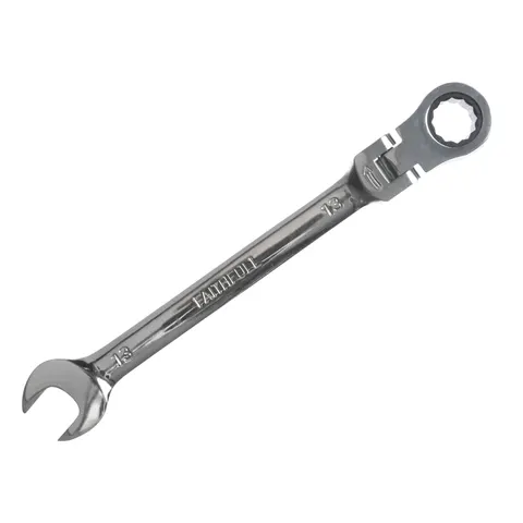 Faithfull Flexible Ratchet Combination Spanner – FAISPARAT13 – image 1