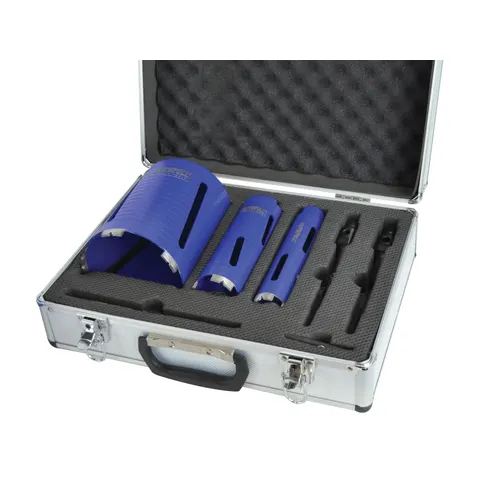 Faithfull 7 Piece Diamond Core Drill Set – image 1
