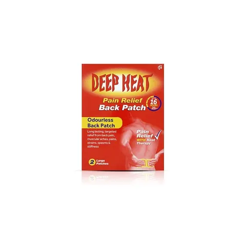Deep Heat - Pain Relief Patch For Back Pain (2) – image 1