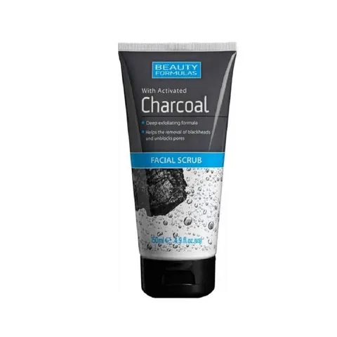 Beauty Formulas Charcoal Face Scrub - 150 ml – image 1
