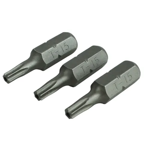 Faithfull S2 Security Torx Screwdriver Bits – FAISBT1525S – image 1