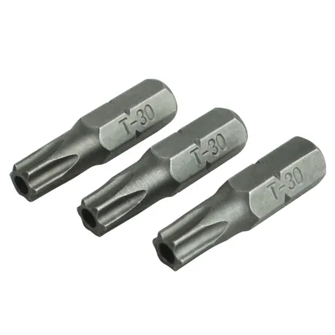 Faithfull S2 Security Torx Screwdriver Bits – FAISBT3025S – image 1