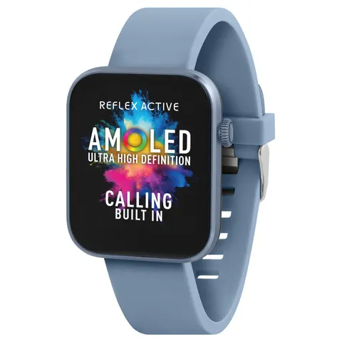 Reflex Active Series 40 Blue Strap Calling Smart Watch – Blue One size – image 1
